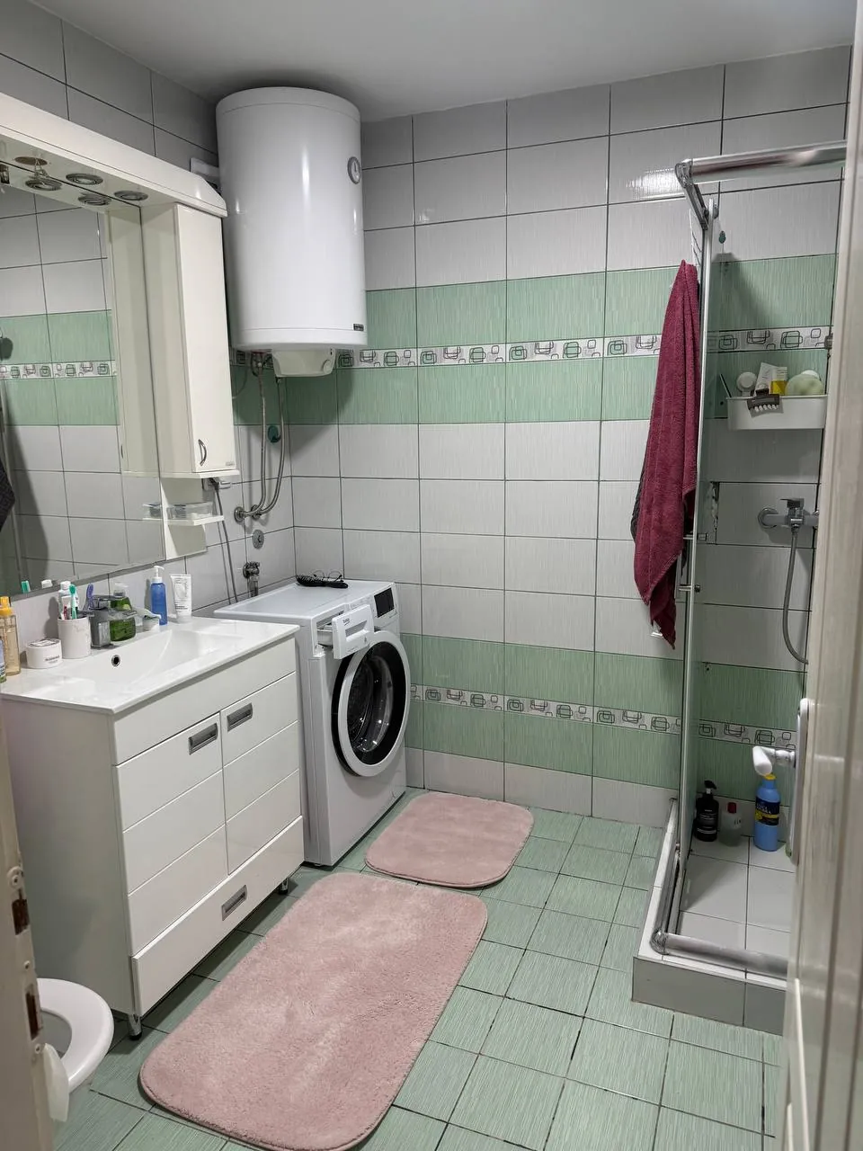 Трёхкомнатная квартира с балконом в Карабурме 9