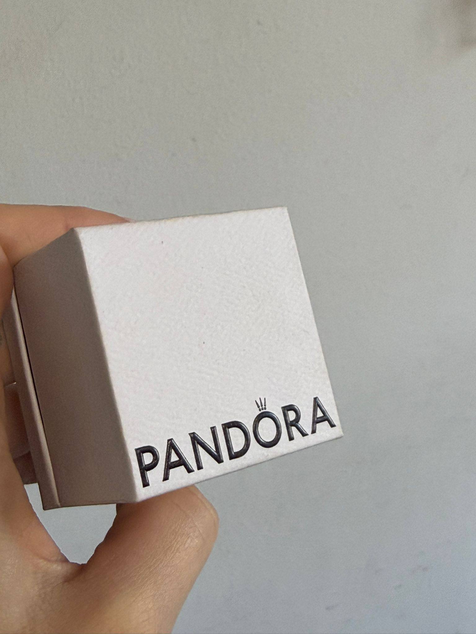 Серьги Pandora и браслет с шармом 2