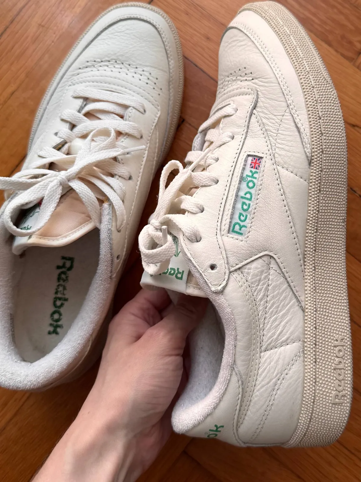 Кеды Reebok Club C 85 Vintage размер 44 идеальное состояние 2