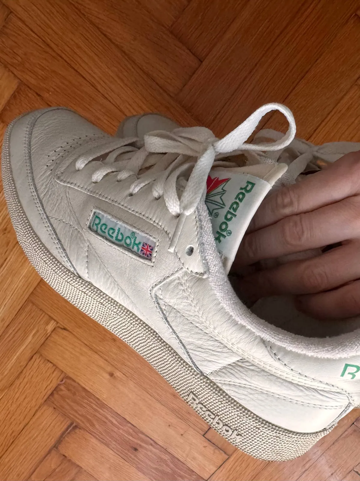 Кеды Reebok Club C 85 Vintage размер 44 идеальное состояние 4