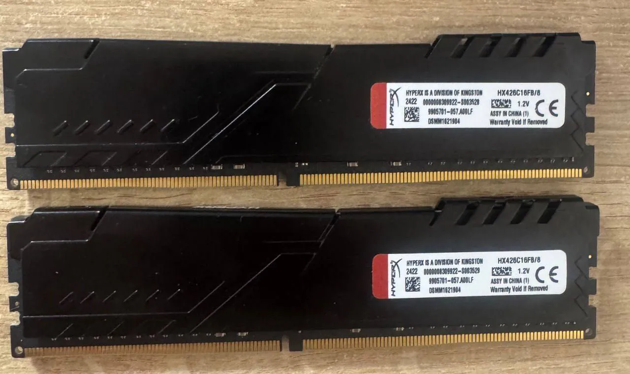 Оперативная память HyperX Fury DDR4 16 ГБ Белград 2