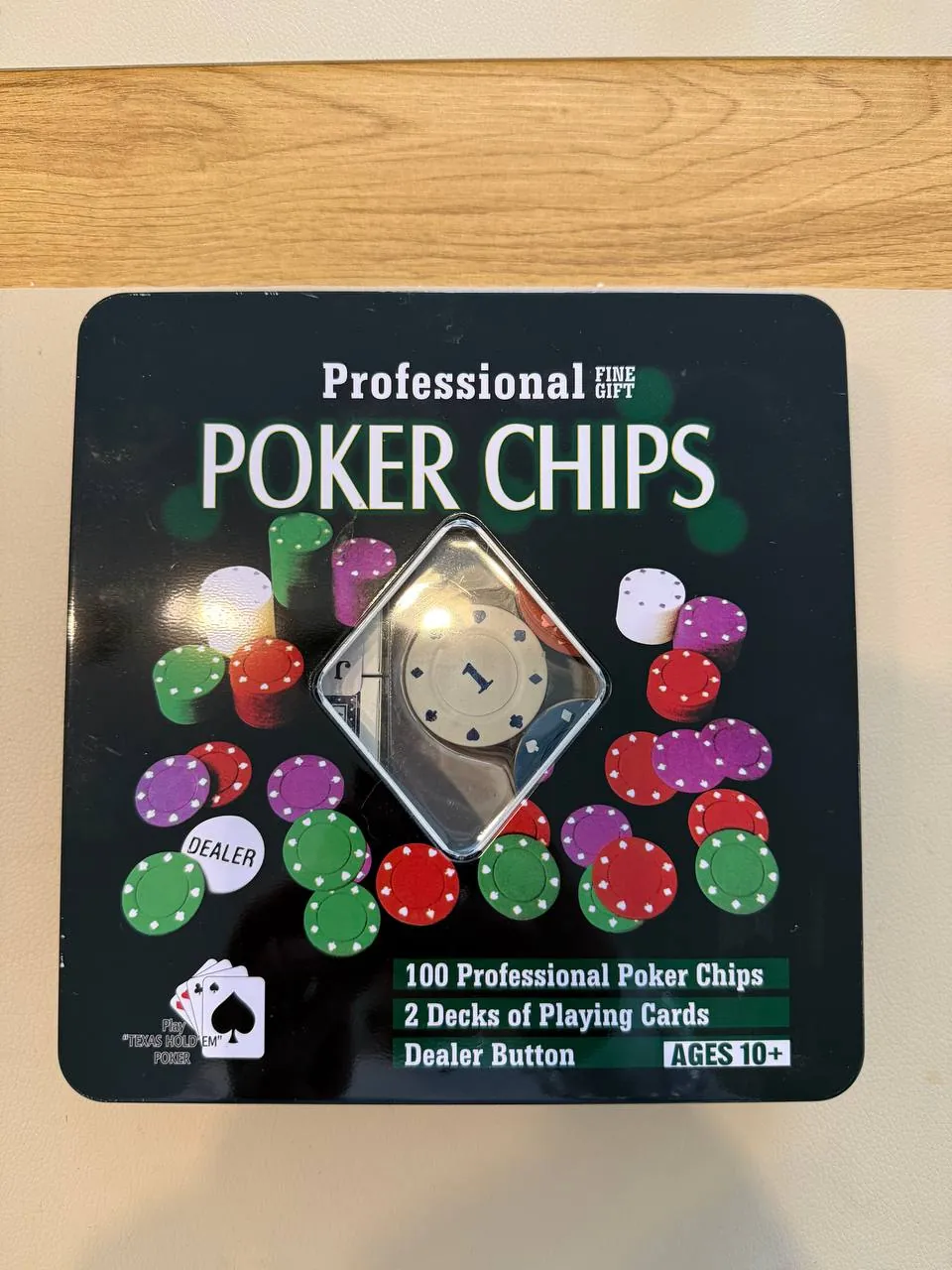 Покерный набор Professional Poker Chips в коробке 1