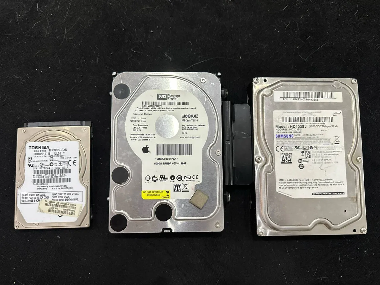 Жёсткие диски HDD 320 500 ГБ и 1 ТБ Белград 1