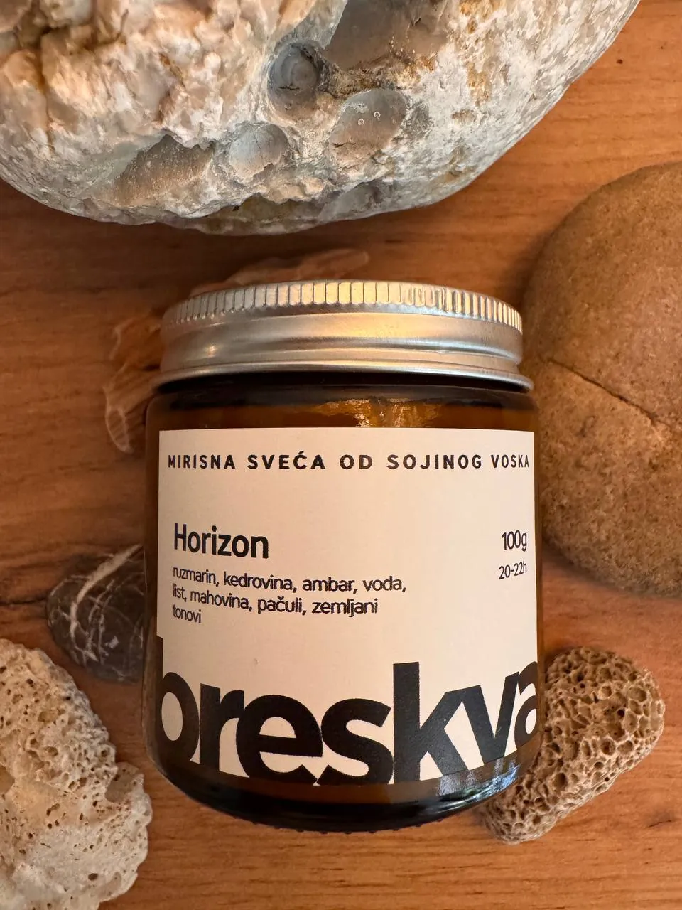 Ароматическая свеча Breskva Horizon 100 г 1