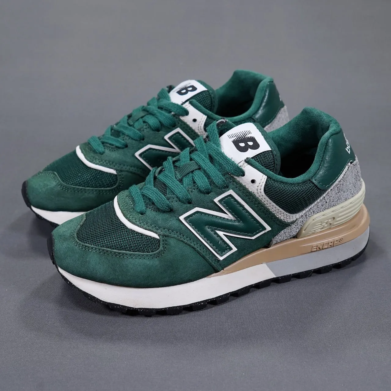 Кроссовки New Balance 574 Legacy зелёные размер 37 1