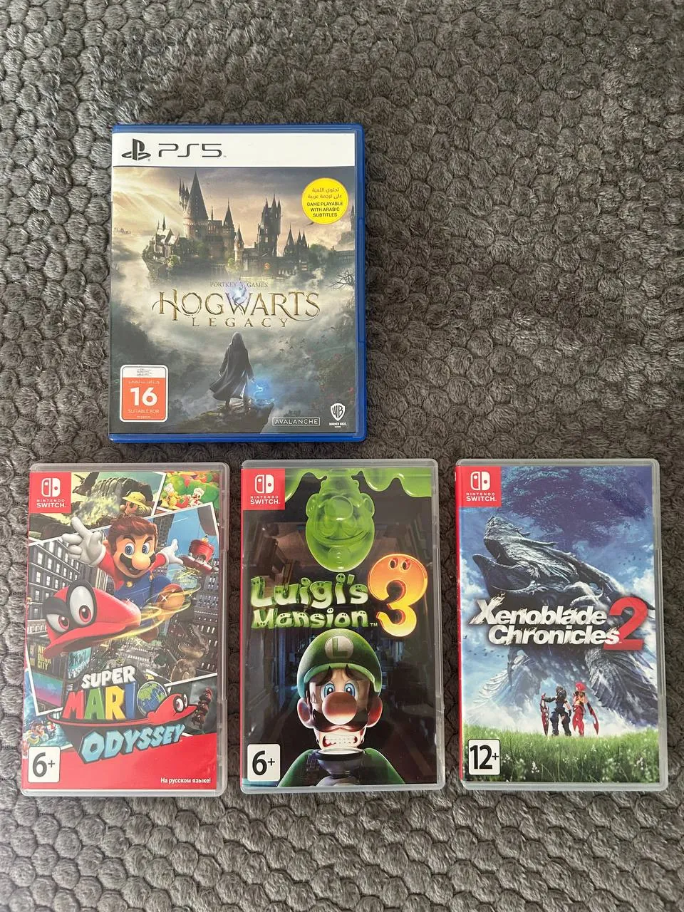 Игры для PS5 и Nintendo Switch четыре диска Ротквария 1