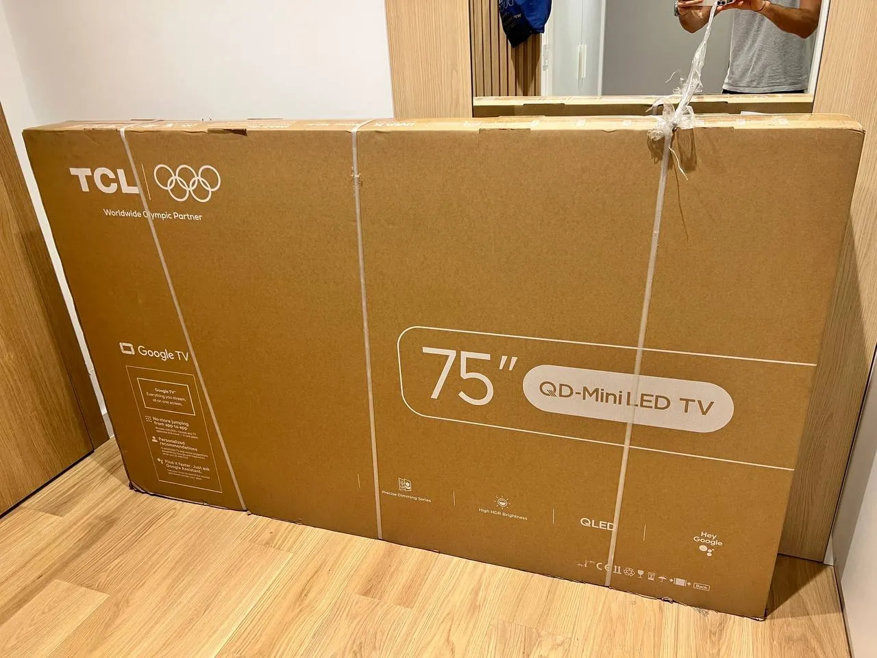 Телевизор TCL 75C6K QD-Mini LED 75 дюймов новый 4