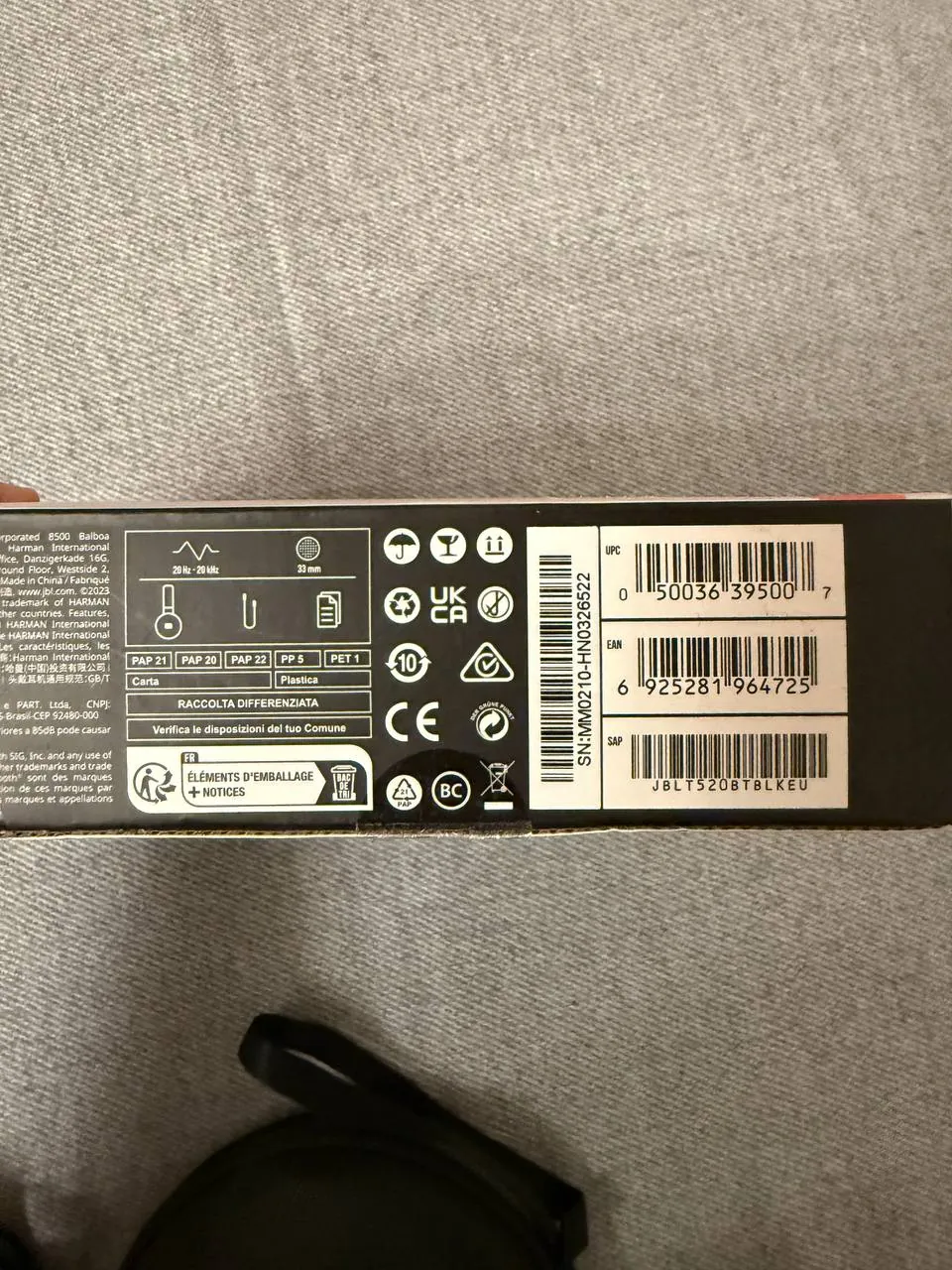 Наушники JBL Tune 520BT беспроводные 2