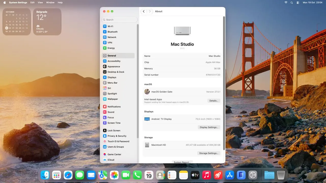 MacBook Pro 2019–2023 и Mac Studio 2025 в Белграде 8