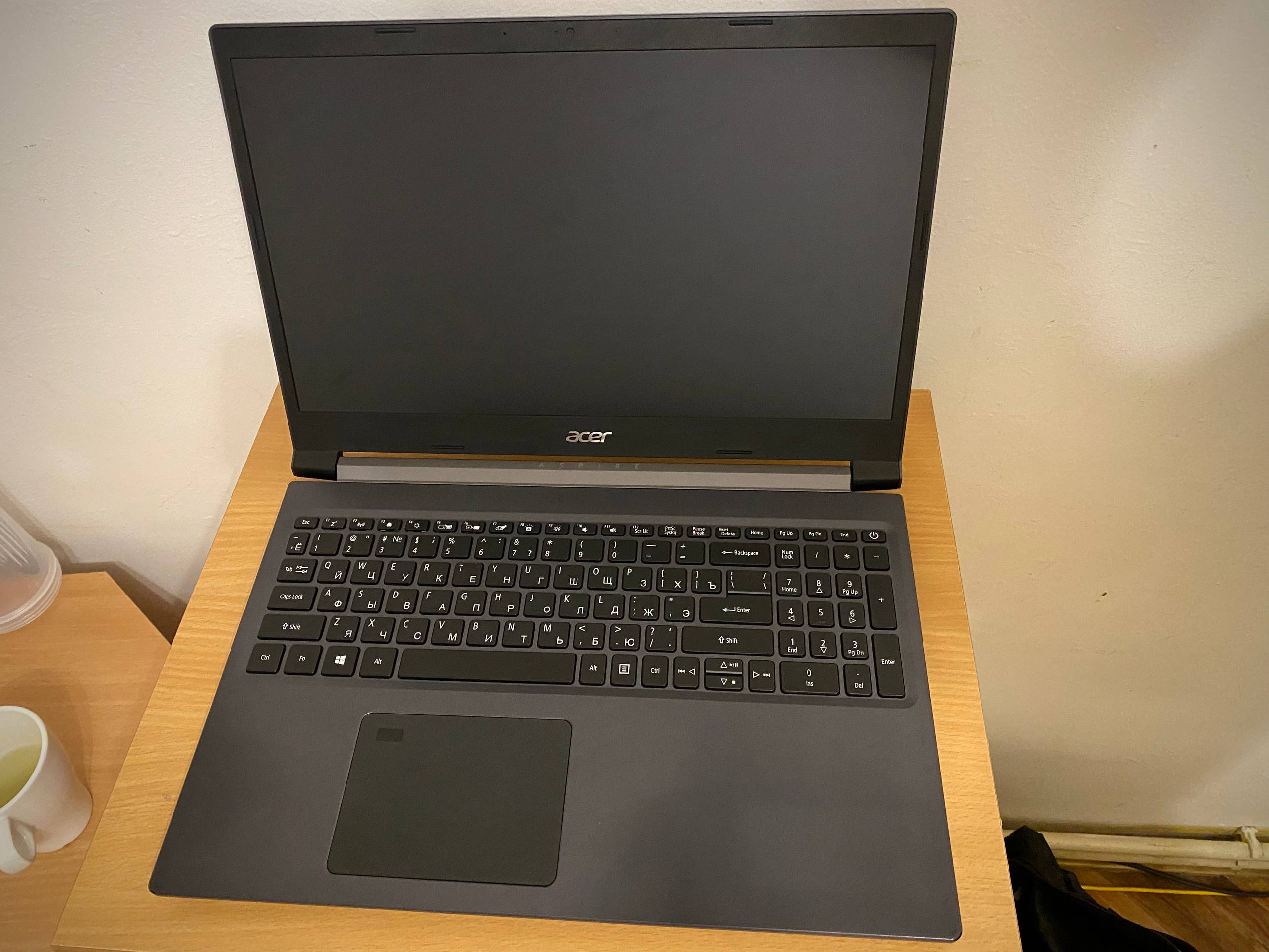 Ноутбук Acer Aspire 7 RTX 3050 комплект 2