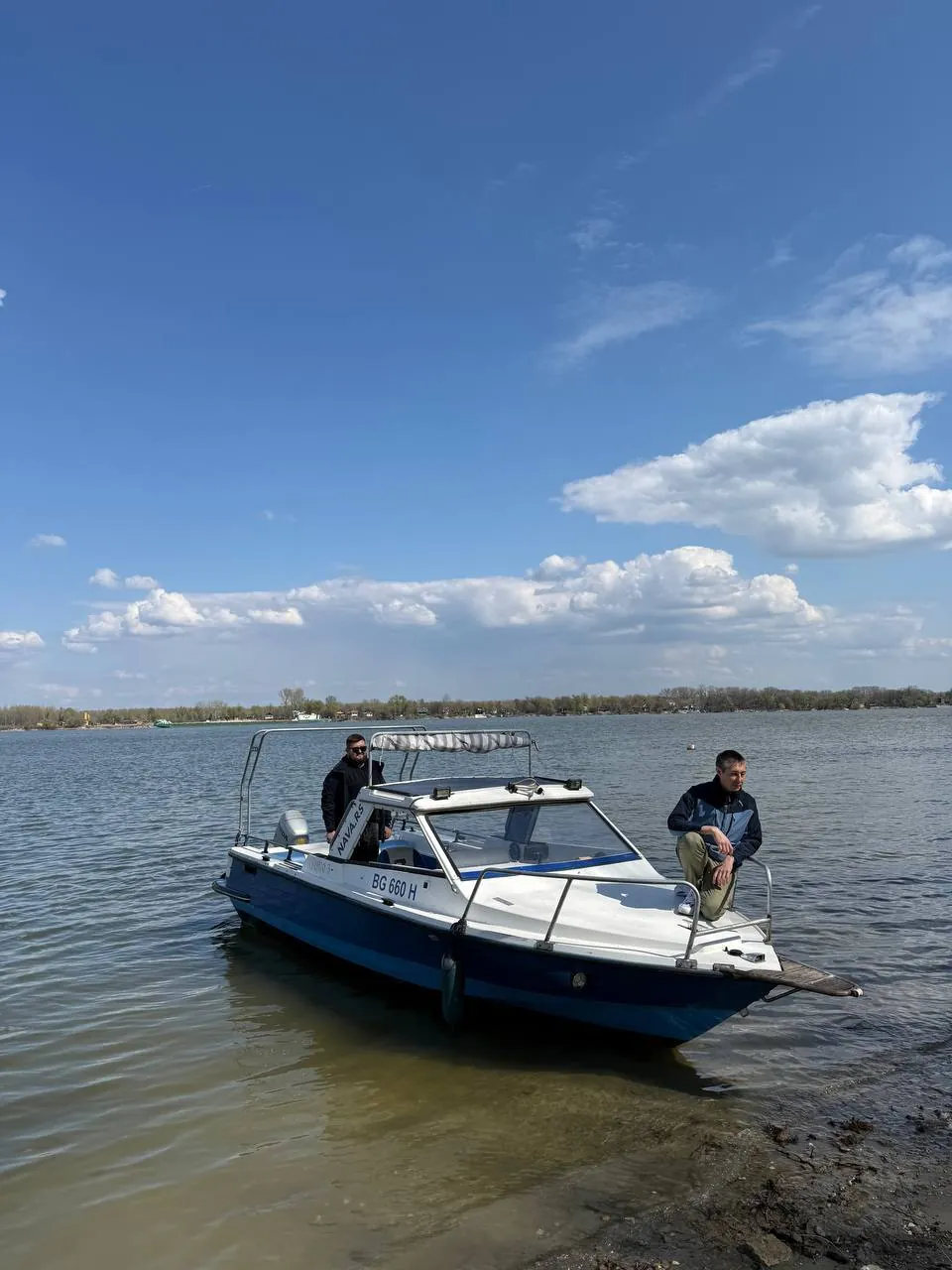 Моторная лодка 7 мест Honda 40 л.с., Белград 6