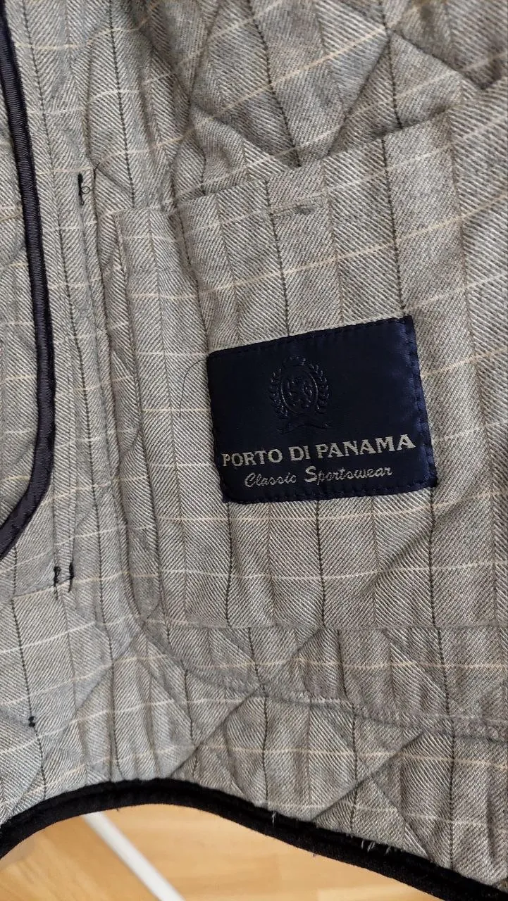 Итальянская мужская куртка Porto Di Panama размер 52 4