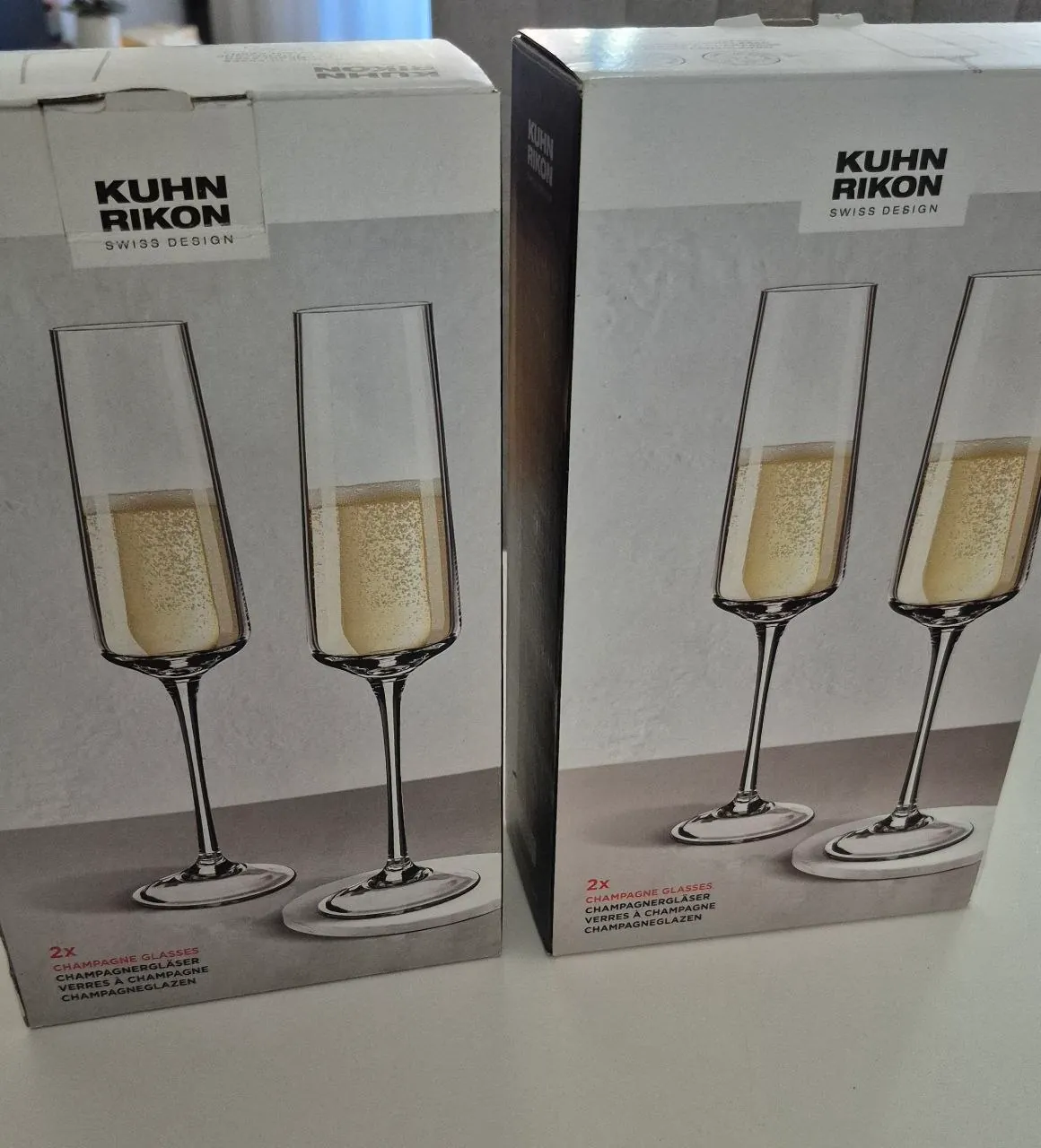 Бокалы для шампанского Kuhn Rikon из кристального стекла 6