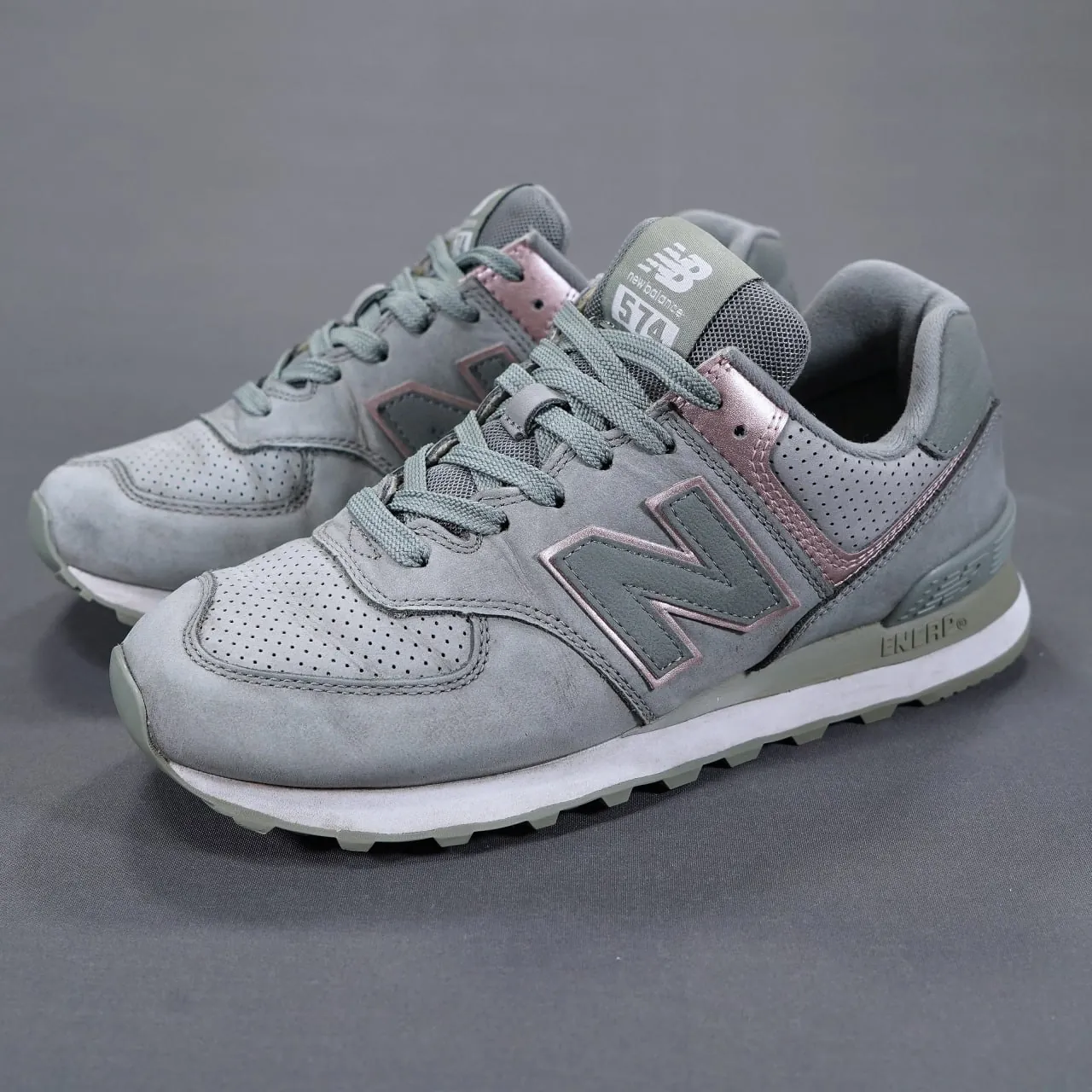 Кроссовки New Balance 574 серые размер 40 2