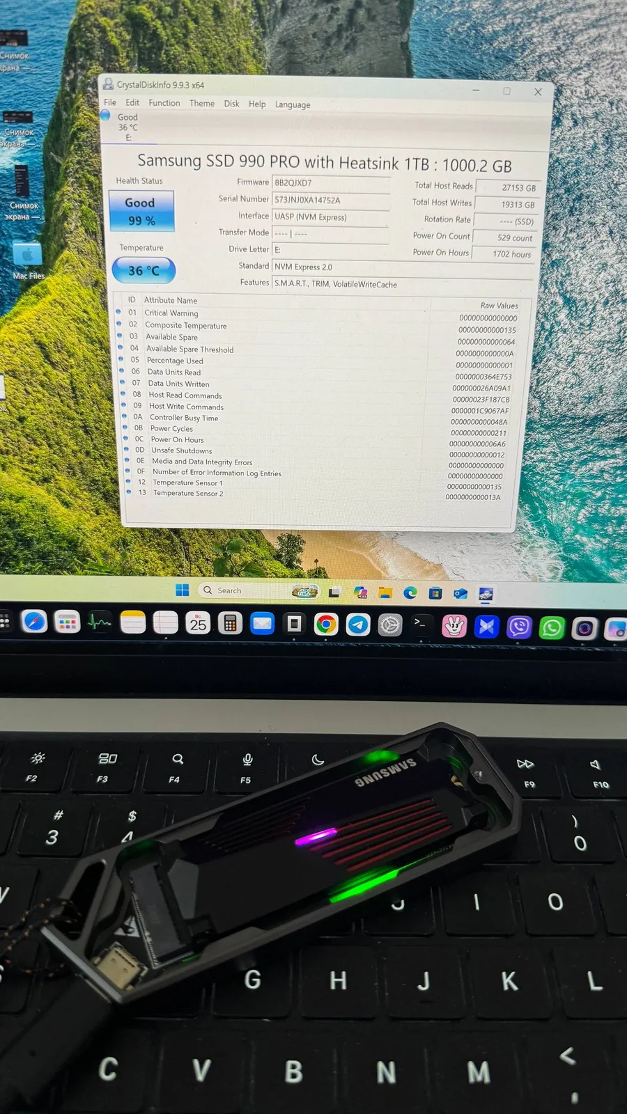 SSD Samsung 990 Pro 1TB M.2 PCIe4 Нови-Сад 4