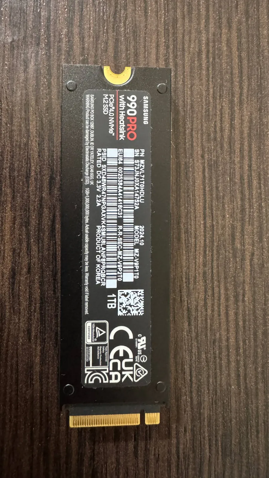 SSD Samsung 990 Pro 1TB M.2 PCIe4 Нови-Сад 2