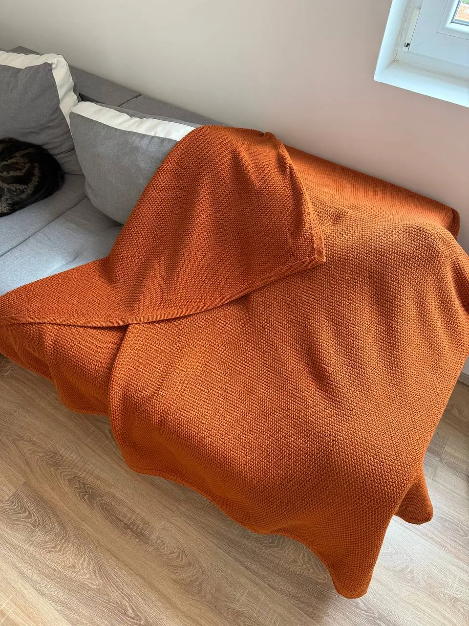 Плед IKEA 130х170 без затяжек 3