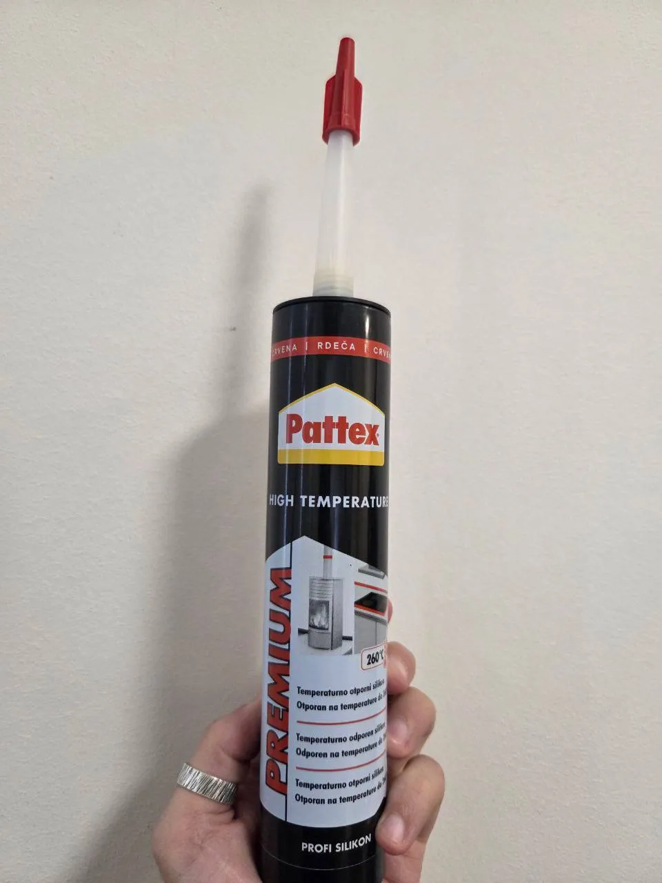 Термостойкий герметик Pattex 260°C 280 мл 1
