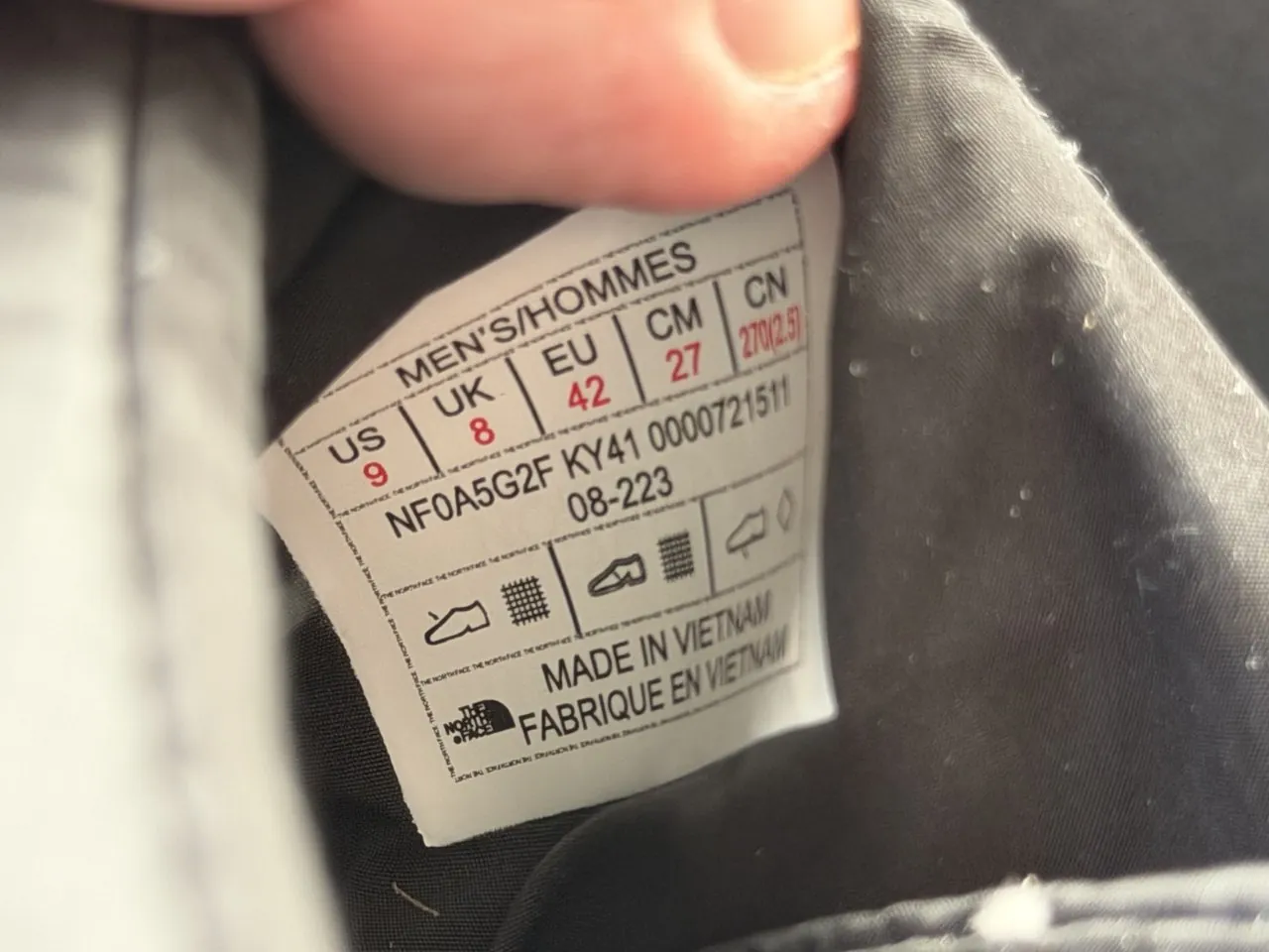 Мюли The North Face Nuptse пуховые размер EU 42 3