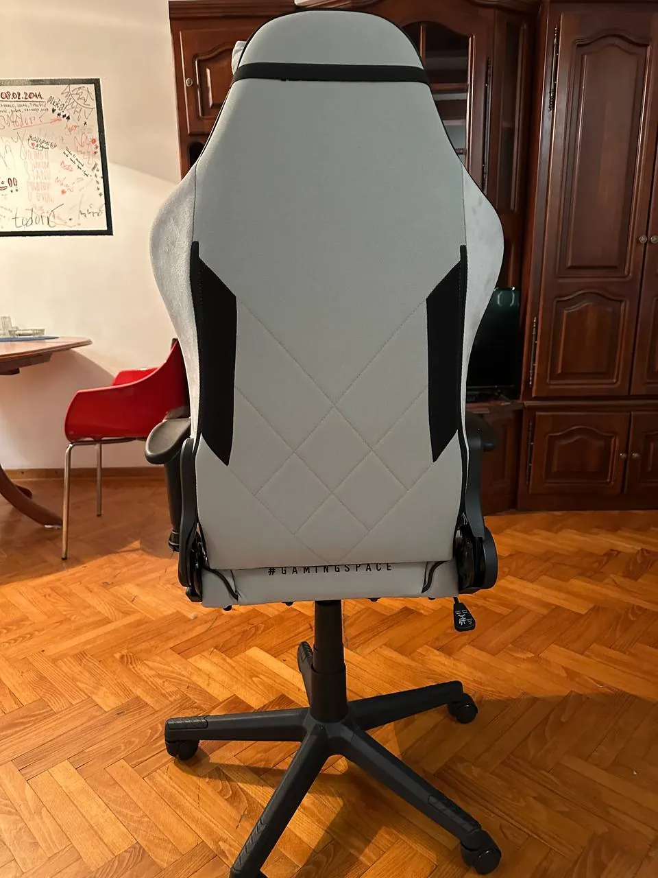 Игровое кресло Huzaro светло-серое Белград 3