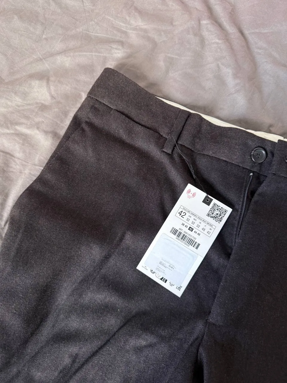 Новые мужские брюки Zara размер 42 2