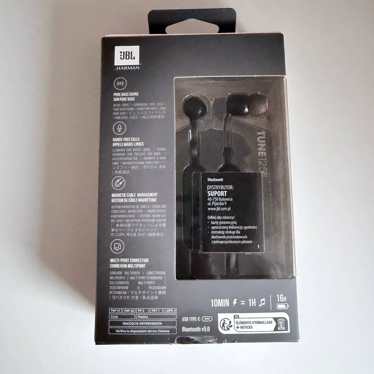 Наушники JBL Tune 125BT Bluetooth новые Белград 2