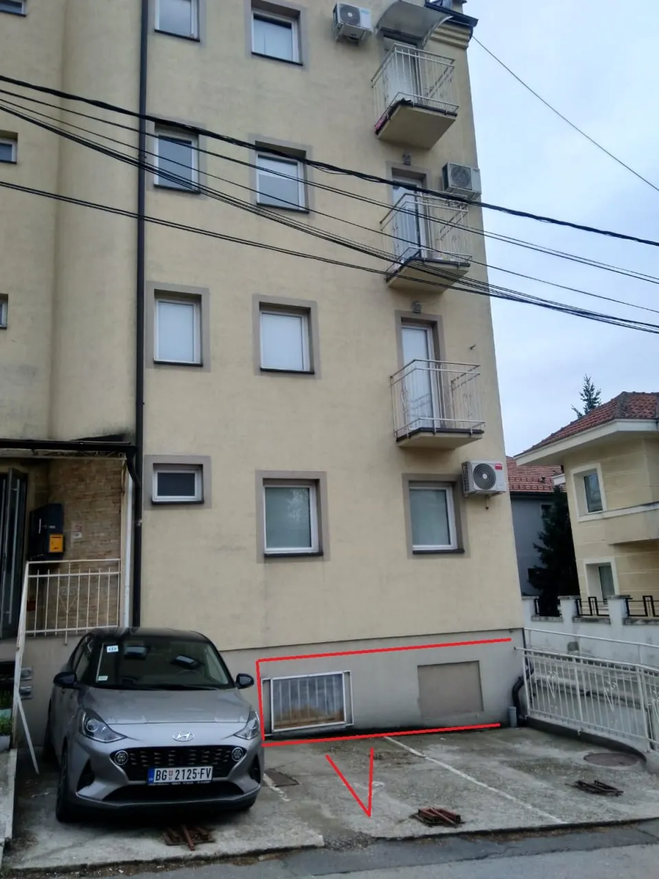 Квартира 34 м² с парковочным местом Вождовац 9