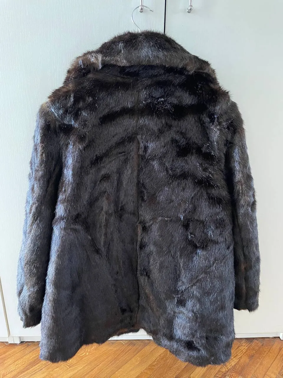Шубка H&M коричневая размер 38 2