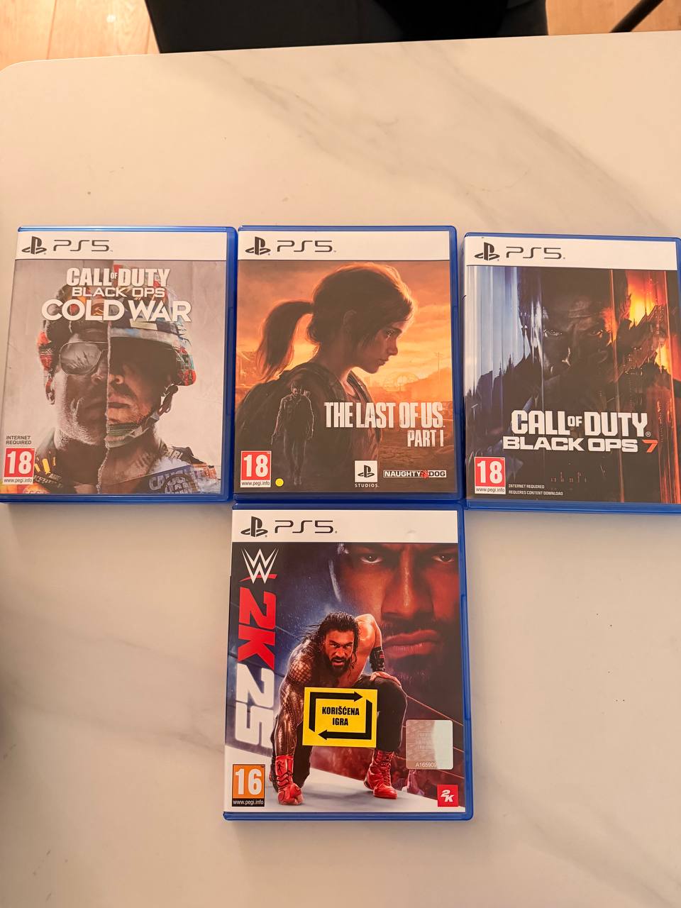 Игры для PlayStation 5 четыре штуки 1