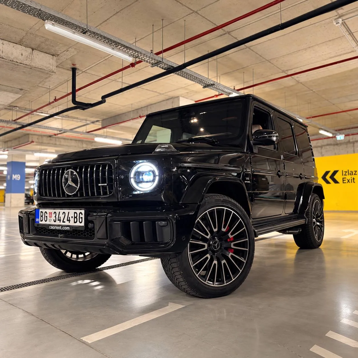 Аренда Mercedes G63 AMG 2025 в Белграде 2