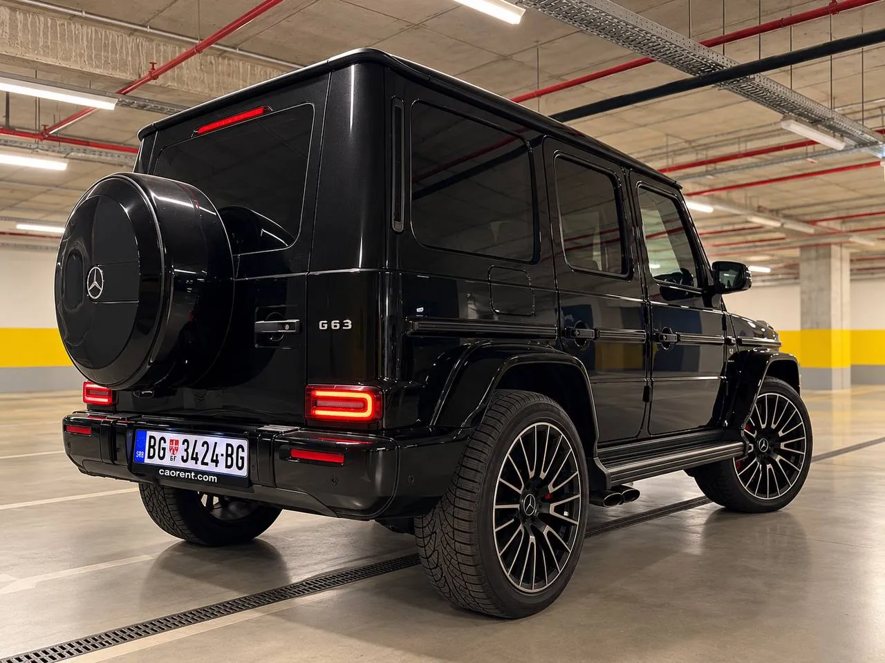 Аренда Mercedes G63 AMG 2025 в Белграде 6