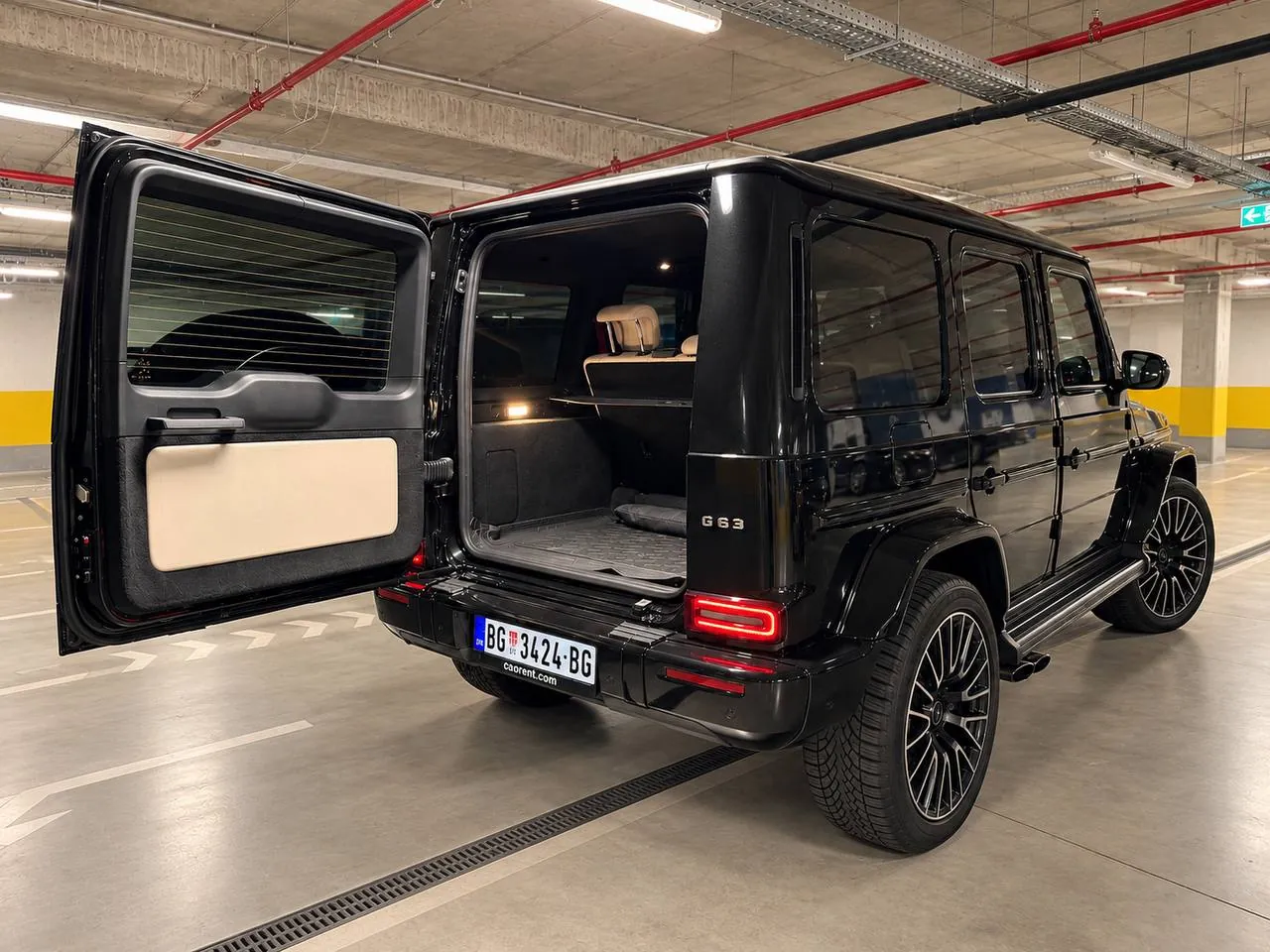 Аренда Mercedes G63 AMG 2025 в Белграде 3