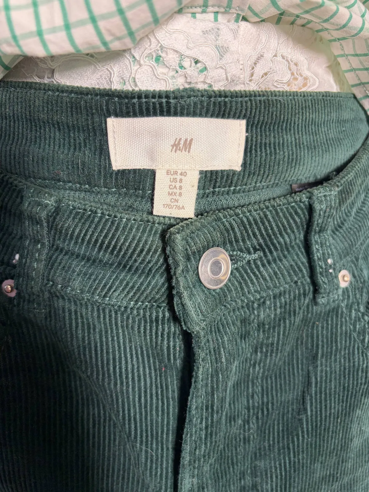 Рубашка хлопок джинсы вельвет и платье Zara 3