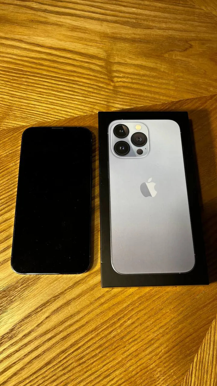 IPhone 13 Pro 256 ГБ Sierra Blue, без ремонта 1