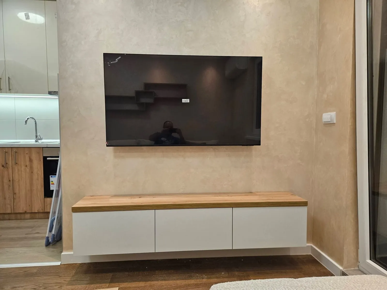 Квартира 32 м² с Smart TV и террасой на Звездаре 4