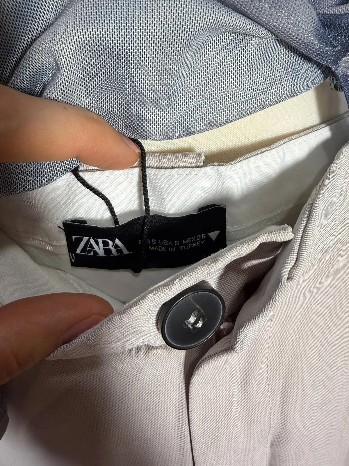 Брюки Zara и кофточка-сетка размер S-M 5