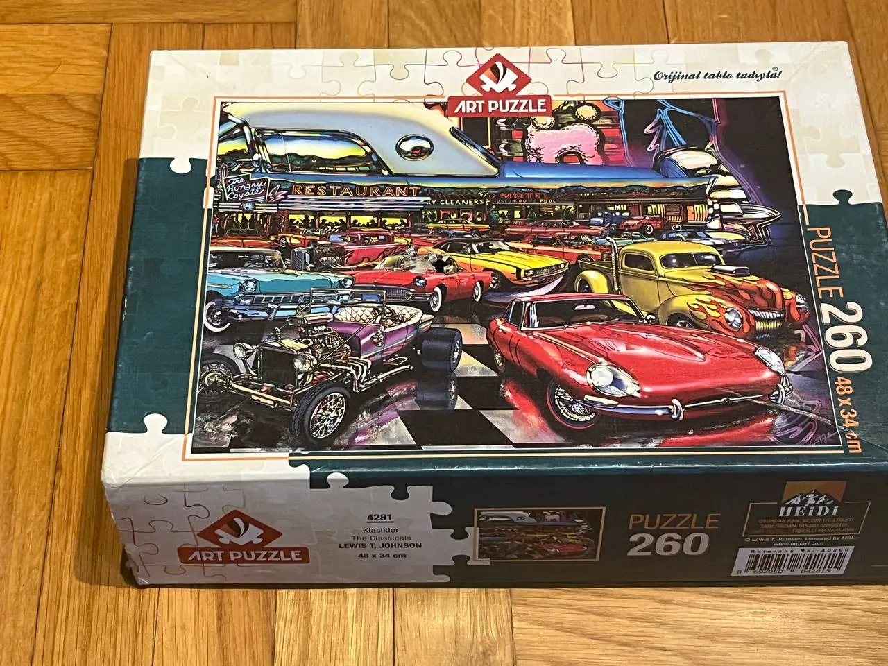 Пазл 260 деталей 1