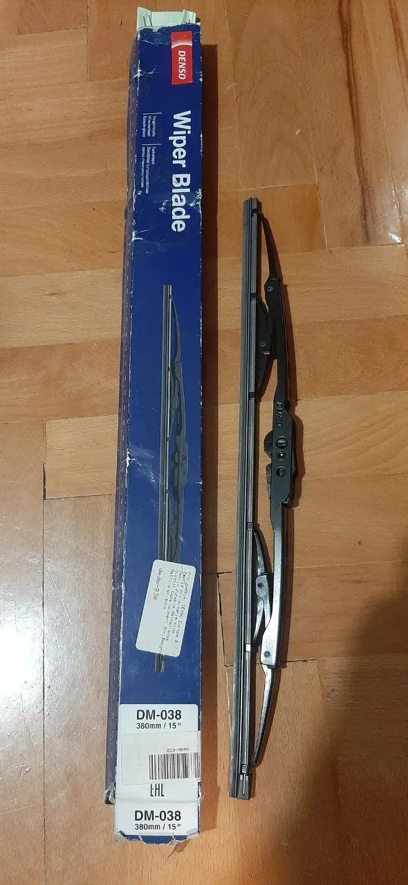 Стеклоочиститель DENSO DM-038 и запчасти выхлопа Карабурма 1