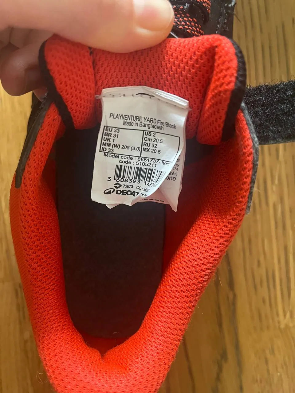 Детские кроссовки Decathlon размер 33 в Нови-Саде 2