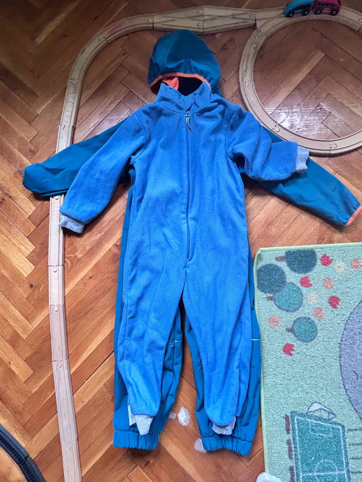 Детский мембранный комбинезон Softshell с флисом 2