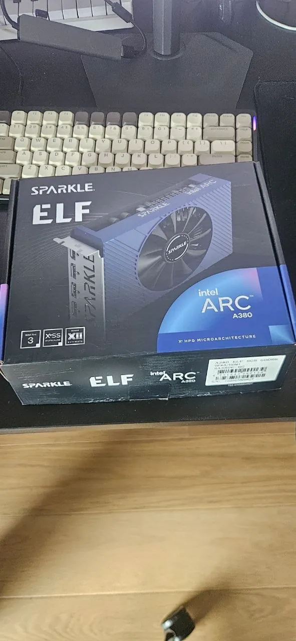 Видеокарта Intel Arc A380 Sparkle ELF 6 ГБ 1