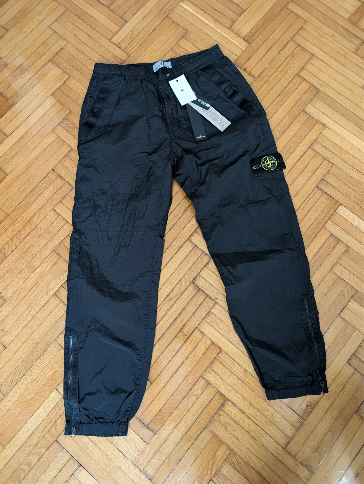 Брюки Stone Island чёрные размер 32 новые с бирками 1