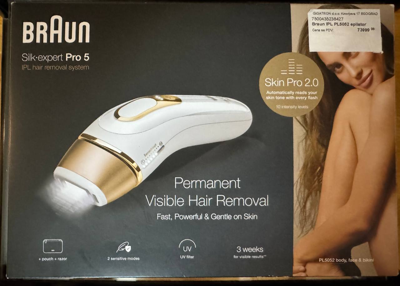 Эпилятор Braun Silk-expert Pro 5 1