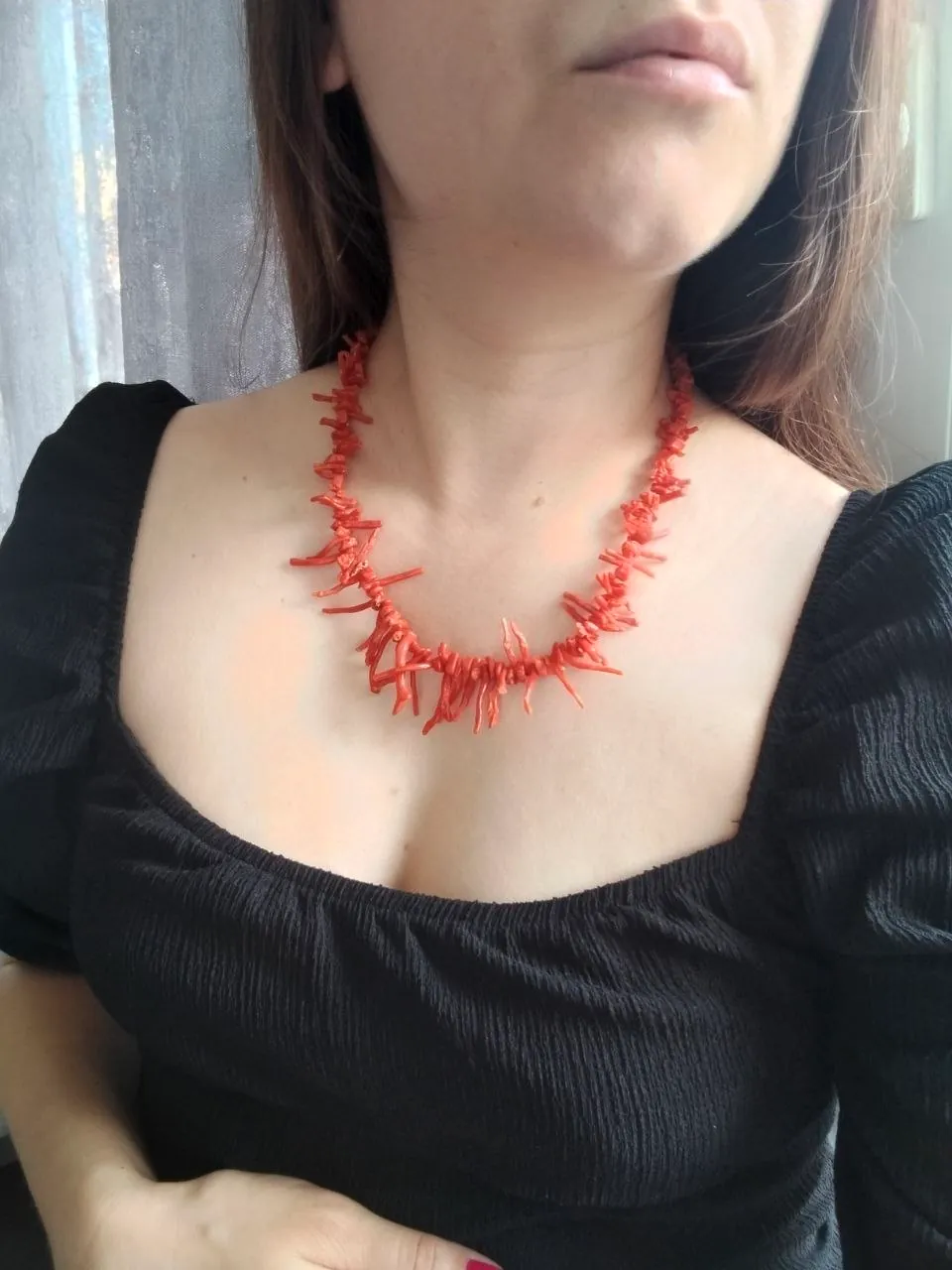 Винтажные бусы и украшения из натуральных камней 6