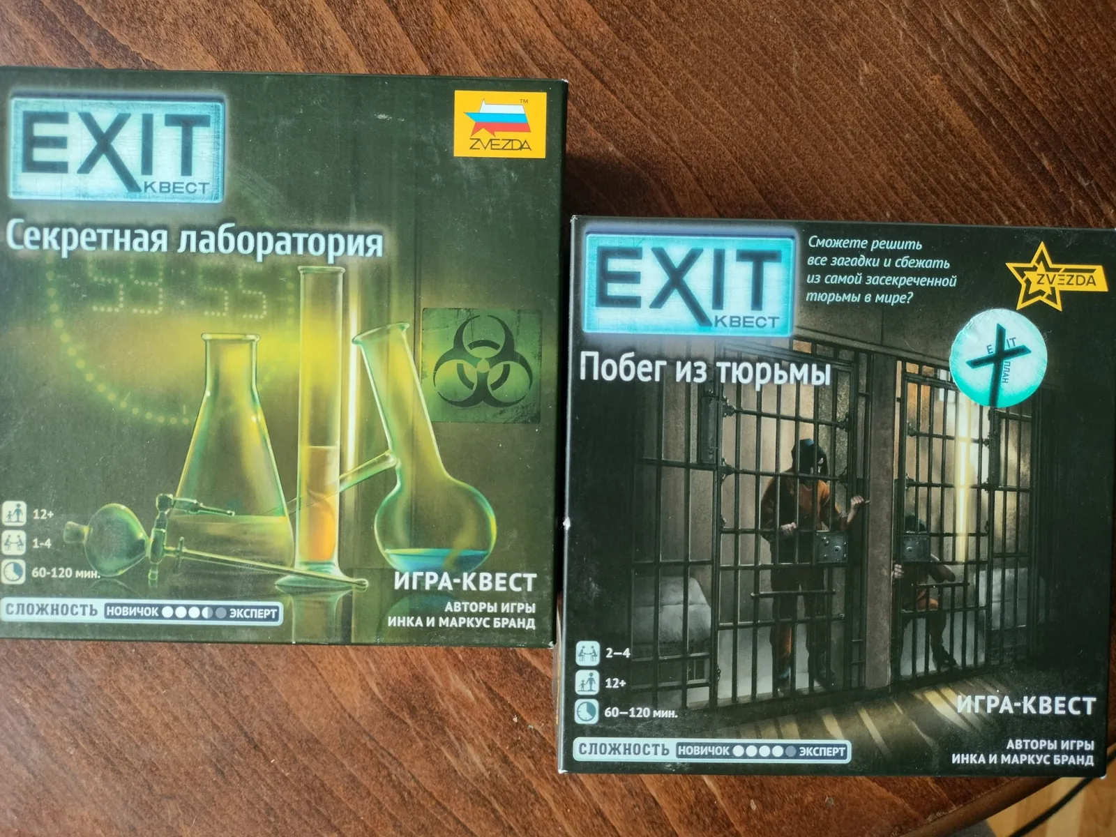 Настольные игры Exit и детективные 2