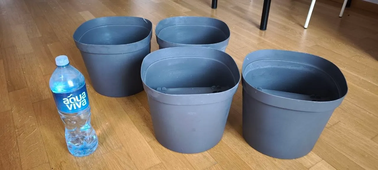 Балконные ящики для растений 4 штуки 1