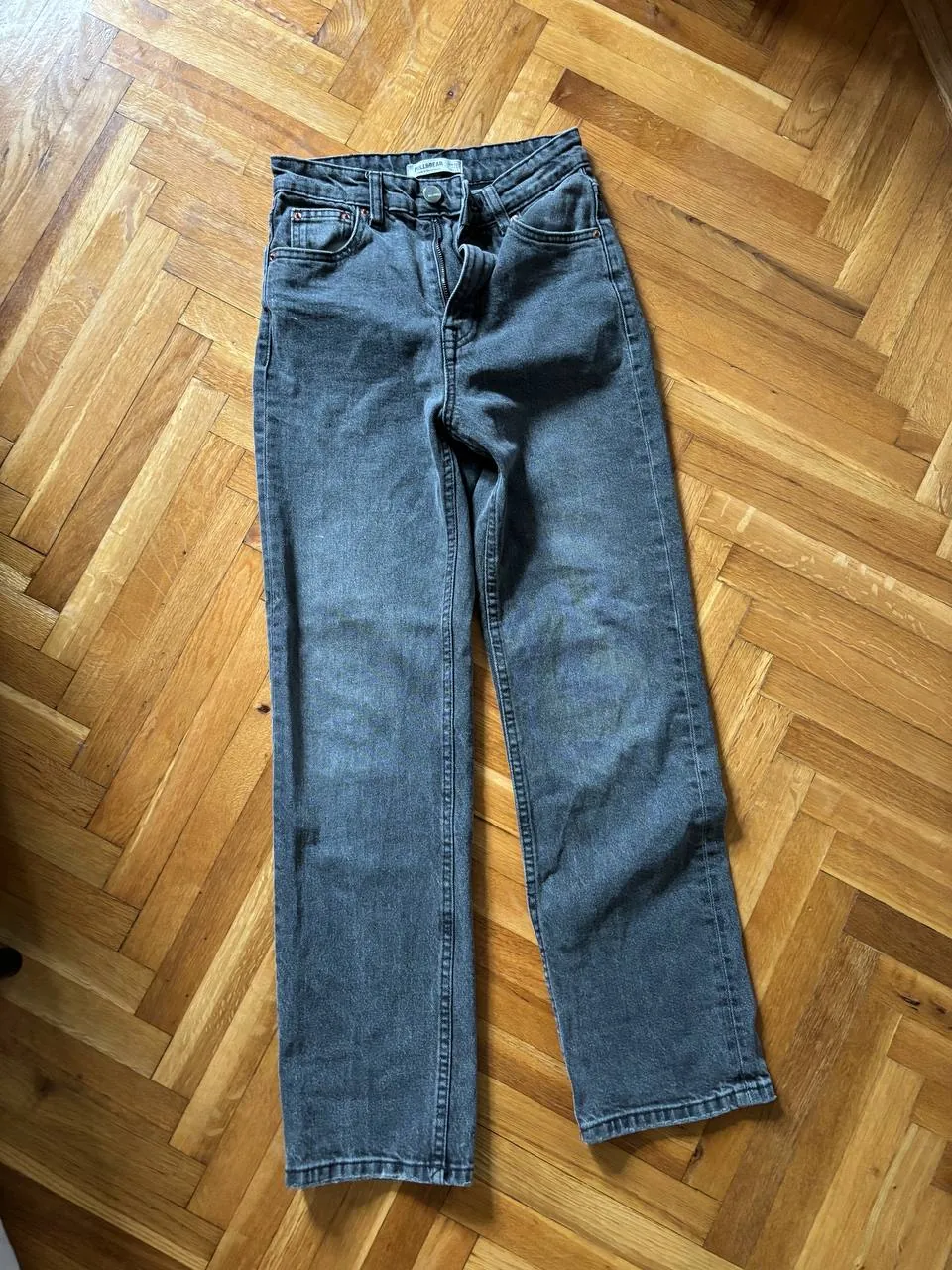 Джинсы Pull&Bear серые размер 32 1