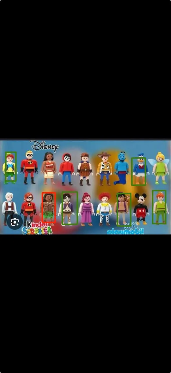 Фигурки лишние из коллекции 1