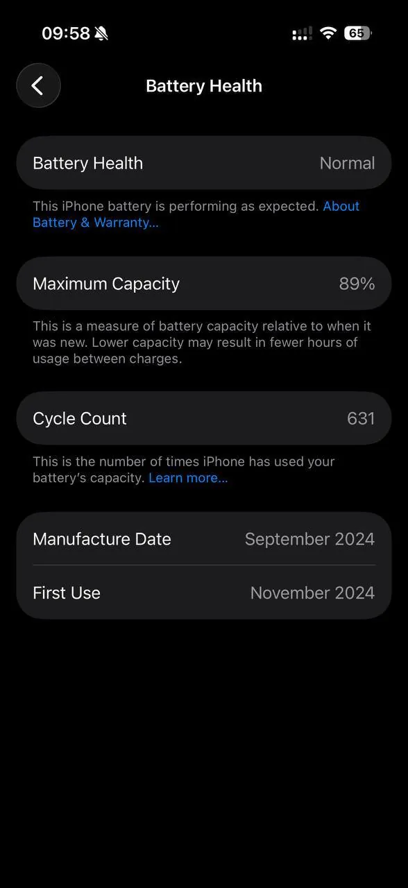 IPhone 16 Pro 256 ГБ чёрный Белград 6