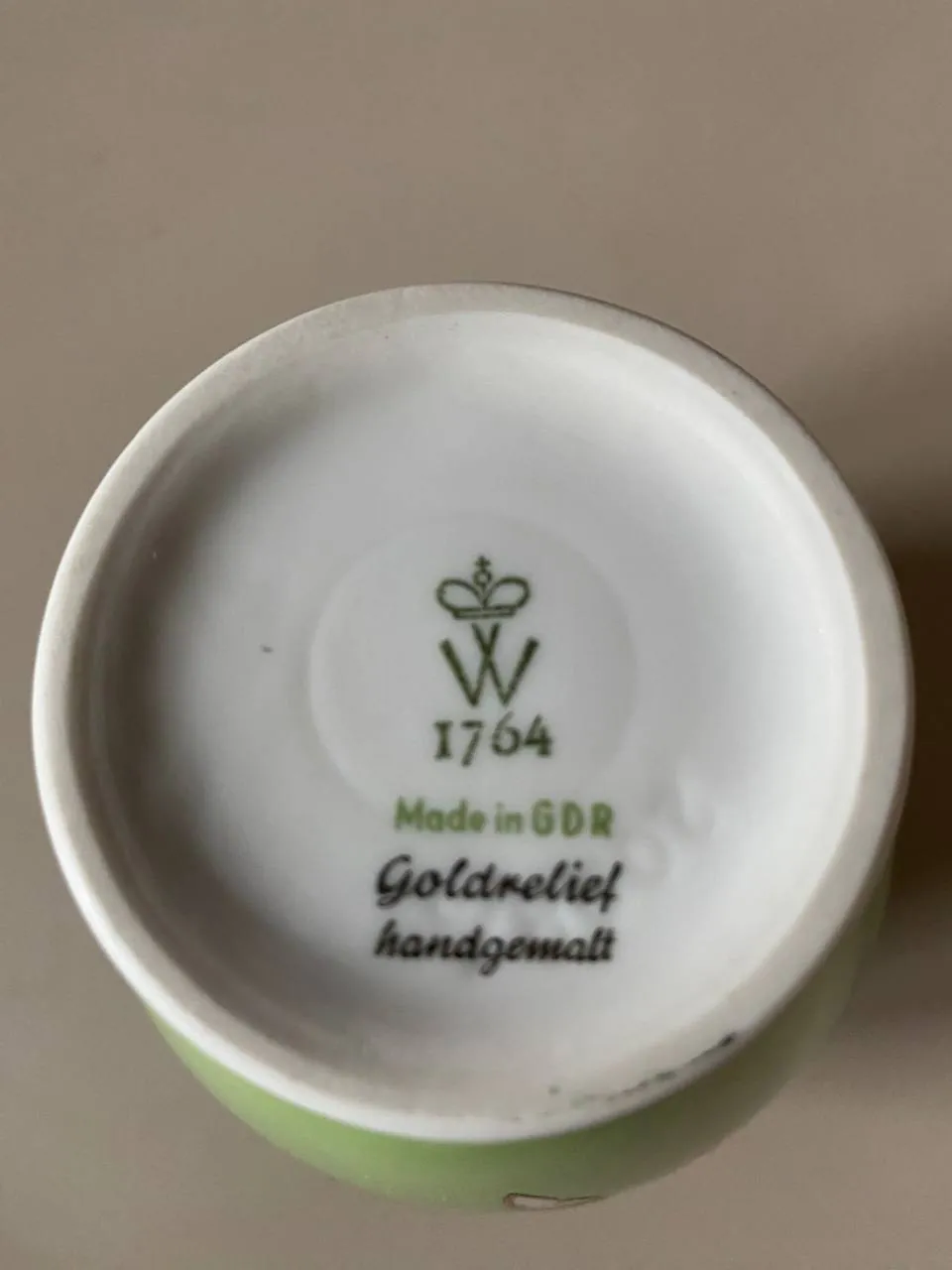 Фарфоровая ваза Wallendorf ГДР 1960-70-е 3